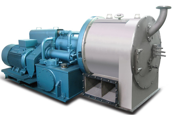 Qualität  Two Stage Piston Pusher Centrifuge Machine Sea Salt Dewatering Separation Processing Fabrik