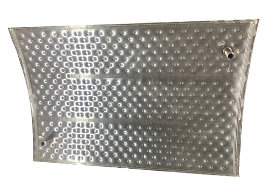 Kissen-Platten-Jacken-Behälter Staineless-Stahl-316L, Wein-Mantelsammelbehälter-Reaktor
