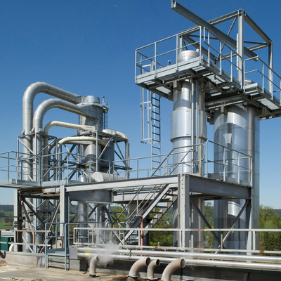 Mechanischer Rekompressionsverdampfer mit Null-Flüssigkeitsentladung für Milchprodukte mit Glukose-Organinsäure