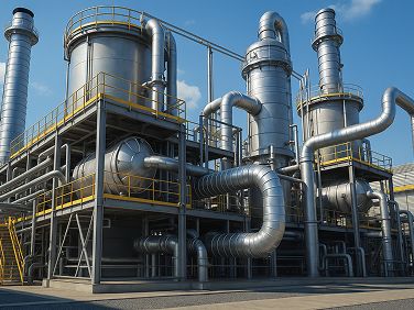 Fallfilm-Mehrfacheffektverdampferanlage für die Abwasserbehandlung