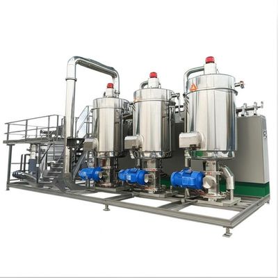 Kontinuierlicher 380v 50hz MVR-Dampfer mit drei Effekte Fallfilmkonzentration