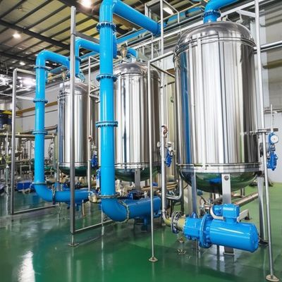 Mechanische Dampf-Rekompression MVR-Verdampfer-Anlage