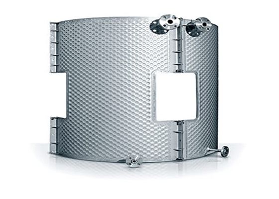 Faser-Laser-Schweißens-Kissen-Platten-Wärmetauscher SS304