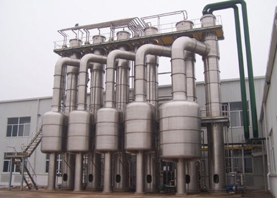 10 t/Std. Kissenplattenaustausch Mee Mehrfacheffekt-Verdampfer für Natriumchlorid-Konzentration