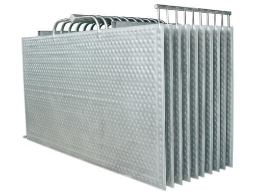 Laser SS304 schweißte Grübchen gebildeten Platten-Wärmetauscher 2.5x2.5m für Vakuumsalz-Projekt