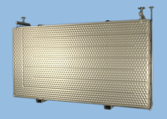 SS-Faser-Wärmetauscher-Kissen-Platten-Laser schweißte 0.8mm Stärke