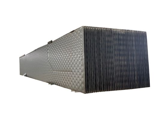 Kissen-Platten-Wärmetauscher SS316L Doppeltes prägeartige 1.5x2.5M