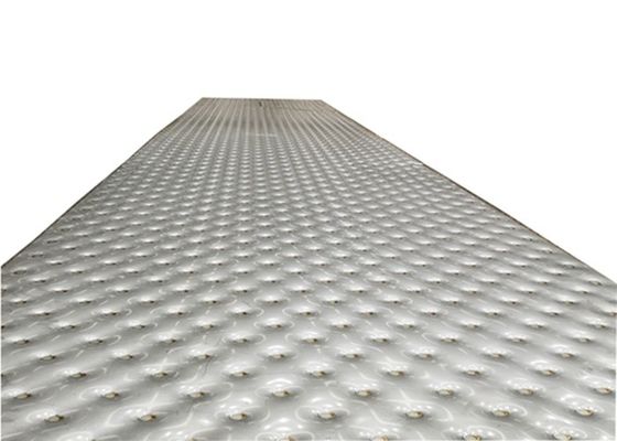 Völlig geschweißte Struktur SS Dimple Plate Sheet For Refrigeration