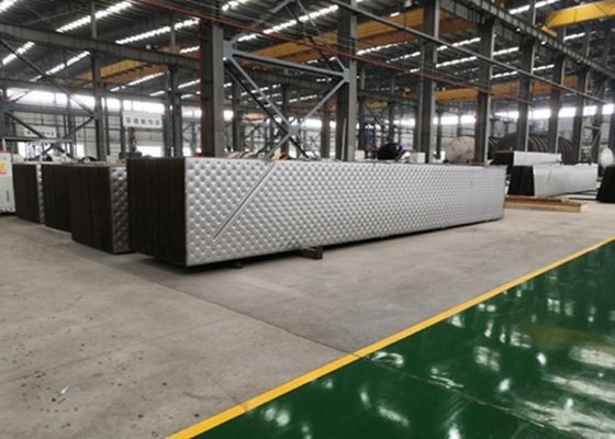 Kissenplatten-Wärmetauscherplatten des Grades 316L des Edelstahls gutes Doppeltes prägeartige