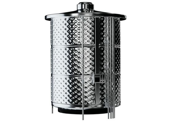 Nahrungsmittelgrad-Äthanol, das 500L Dimple Jacketed Vessel abkühlt