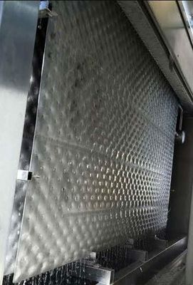 Doppelter prägeartiger Rieselfilmkühler der Kissen-Platten-316L