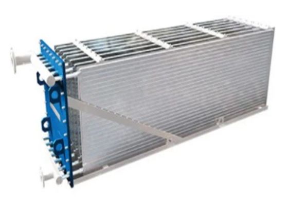 Thermo Platten-Wärmetauscher SS 6x2m mit breiter Rohr-Kissen-Platte