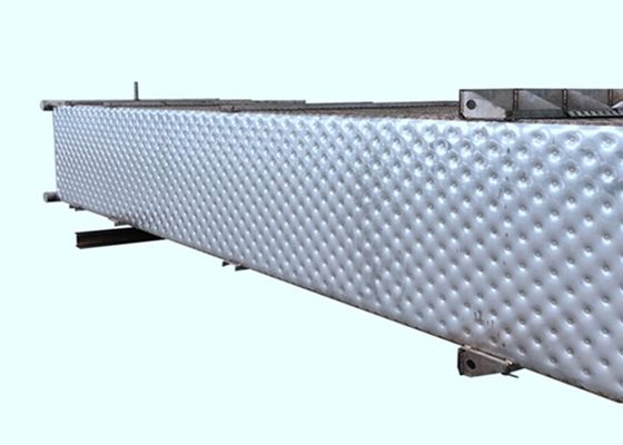 Edelstahl-Laser-Schweißens-Kissen-Platten-Wärmetauscher 12x2m