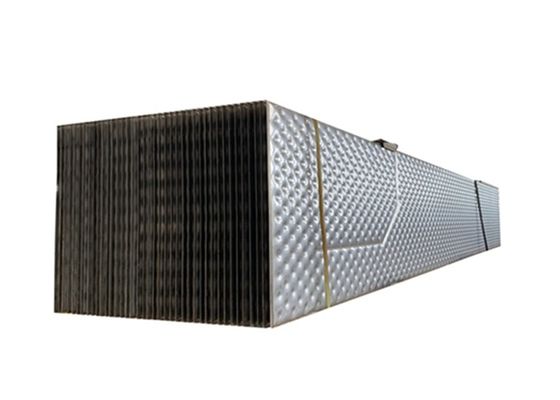 Edelstahl-Laser-Schweißens-Kissen-Platten-Wärmetauscher 12x2m