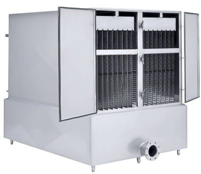 Gmp-Edelstahl-Rieselfilmwasser-Kühler 3x2M
