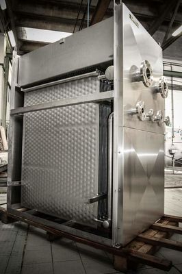 Energiesparende 2x5m Thermo Platten-Rieselfilmkühler