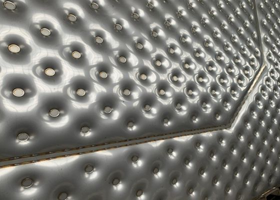 Hochleistungs-Wasserdruck-Kissenplatte 1,2 mm doppelt geprägtes Profil